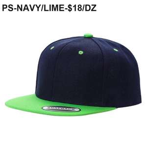 Gorra de Béisbol Ps Poly Snapback de 2 Tonos, Unisex, Estilo Hip Hop, para Exteriores, Playa, Casual, Multipanel, Poliéster y Algodón - Product Image 5