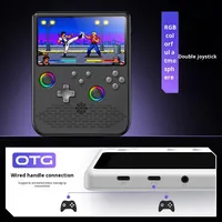 Nouvelle console de jeu portable sans fil H5 basée sur Linux, écran de 5,0 pouces, stockage de 64 Go, 15 000 jeux intégrés, Wi-Fi, mini portable rétro
