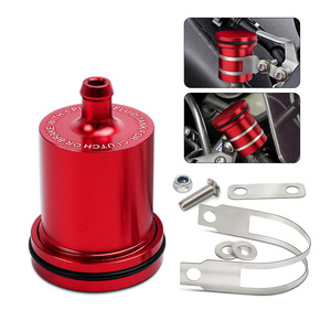 Réservoir de liquide d'embrayage pour Yamaha MT15, en alliage d'aluminium, 37 mm, rouge, pièce de mise à niveau du système de freinage de moto - Product Image 5