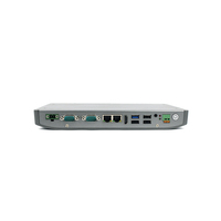 PC embarqué sans ventilateur Intel J1900, double LAN, 2 ports COM RS232 RS422 RS485, ordinateur pour la commande et l'automatisation des machines