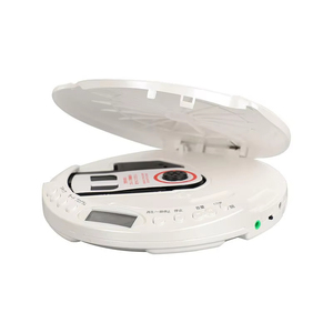 Reproductor de CD Portátil Ultra Delgado con Batería Recargable, Conexión Inalámbrica BT, Entrada para Auriculares, Resistente a Golpes, para Viajes, Estudio y Uso Personal - Product Image 1
