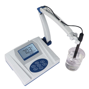 pH-mètre de laboratoire de haute précision pour bureau, testeur d'acidité avec compensation de température - Product Image 1