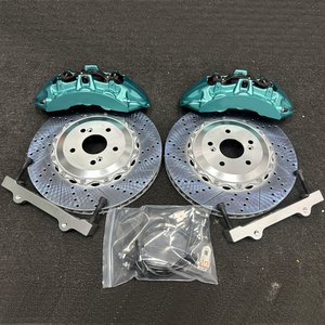 Nuevo Kit de Frenos Delanteros con Caliper de 6 Pistones <span class=keywords><strong>V6</strong></span> de Alta Calidad OEM Personalizado para Volkswagen Polo GTI Golf MK7 MK4 Amarok <span class=keywords><strong>Arteon</strong></span> - Product Image 1