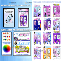 Máquina Impresora de Carcasas para Teléfonos Móviles con Pantalla Táctil Inteligente OEM ODM, Máquina Expendedora Automática para Carcasas Personalizadas