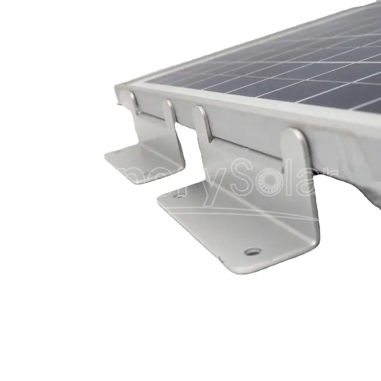 Staffa z per montaggio solare in alluminio OEM che timbra la staffa di montaggio del pannello solare in alluminio di tipo Z