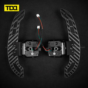 Palancas de cambio magnéticas de fibra de carbono TDD para Audi B8 B8.5 Serie A Serie Q Serie S Serie RS A1 A3 A5 A8 Q2 Q3 Q4 Q5 Q7 Q8 S1 - Product Image 2