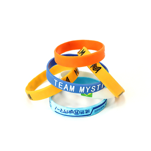 Braccialetto Personalizzato Fluorescente, Cinturino da Polso in Silicone, Portachiavi in Silicone, Braccialetti in Silicone con Logo Personalizzato - Product Image 2