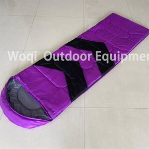 Sac de couchage WoQi Mummy 215x75 Polyester respirant toutes saisons pour adultes, camping et randonnée en plein air - Product Image 5