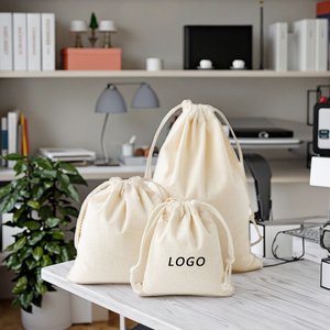 कस्टम पैटर्न कपास कैनवास ड्रॉस्ट्रिंग टोटे बैग पर्यावरण के अनुकूल पुनः प्रयोज्य माध्यम से आभूषण के लिए धूल बैग पैकेजिंग दैनिक उपयोग - Product Image 5