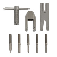 Extracteur de dents métalliques Huakol, outil de démontage d'engrenages de chevaux, outil pour maquettes d'avions, extracteur de cuivre DGCM-H-1-12 CN/GUA