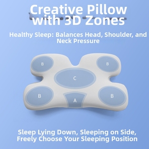 Almohada de Espuma Viscoelástica de Alta Calidad con Protección, Reducción de Presión, Diseño de Mariposa, Ergonómica, con Protección para el Cuello - Product Image 3
