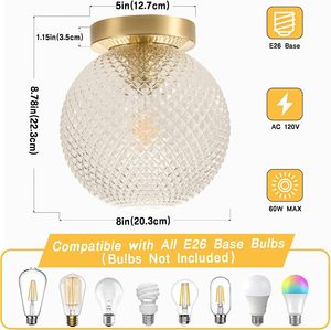 Kính Tròn sóng Bắc Âu sáng tạo trang trí trần văn phòng hiện đại đèn chùm gia đình phòng khách phòng ngủ. - Product Image 2