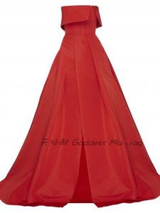 <span class=keywords><strong>Boutique</strong></span> al por mayor pecho hendidura plisado vestido largo banquete rojo vestido de noche <span class=keywords><strong>pasarela</strong></span> sexy elegante vestidos de mujer - Product Image 3