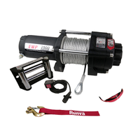 Vente directe fabricant : Treuil d'ancre de bateau en acier 5 tonnes (12 000 lb), treuil électrique 24 V personnalisé 6 000 lb avec télécommande sans fil 1