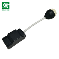 GU10 Douille de lampe en céramique avec boîte de jonction à connexion rapide pour plafond