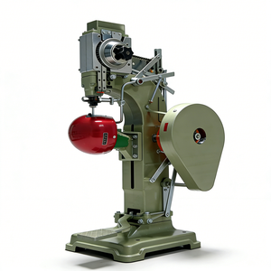 Machine à riveter pneumatique automatique efficace pour les bagages et les casques, machine à riveter facile à utiliser pour les garnitures de frein - Product Image 1