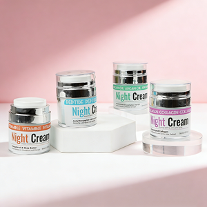 <span class=keywords><strong>Crema</strong></span> Facial <span class=keywords><strong>de</strong></span> Día y Noche <span class=keywords><strong>de</strong></span> Lujo <span class=keywords><strong>de</strong></span> Marca Privada OEM, la Mejor <span class=keywords><strong>Crema</strong></span> Facial Hidratante y Blanqueadora con Colágeno Suave Antienvejecimiento - Product Image 1