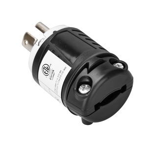 Nema 15A L5-15P 125V 3-ลวดปลั๊กไฟเกรดอุตสาหกรรมปลั๊กตัวผู้ล็อคกับต่อมสายเคเบิลที่สามารถนำกลับมาใช้ใหม่ได้ - Product Image 4