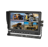 Systèmes de caméra de véhicule avec écran haute définition de 9 pouces et processeur vidéo numérique de qualité industrielle automobile