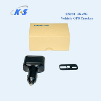 Traceur GPS 4G LTE pour allume-cigare avec application Android, suivi de véhicule en temps réel, alarme antivol, plug-and-play