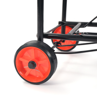 Chariot de manutention Hitree, panier de courses, capacité de charge de 150 kg, pliable, pour monter les escaliers, chariot de manutention pour entrepôt, chariot à bagages