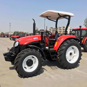 Tracteur agricole Yto 90hp 4x4, modèle 904, avec cabine, moteur diesel, pour travaux agricoles et de construction. - Product Image 1