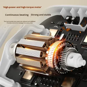 <span class=keywords><strong>2026</strong></span> Neue Professionelle 6-Kopf Bürstenmotor <span class=keywords><strong>Smart</strong></span> Tragbare <span class=keywords><strong>Mini</strong></span>-Körpermassagepistole 1200-3200 U/min 1200mAh Akku mit Musikfunktion - Product Image 4