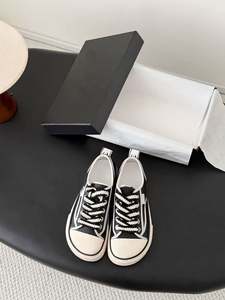 Zapatillas de Lujo para Mujer, Zapatillas de Diseñador 2026, Nuevas Zapatillas de Lona con Plataforma Negra y Blanca, Suela Gruesa, Zapatillas Casuales para Dama - Product Image 5