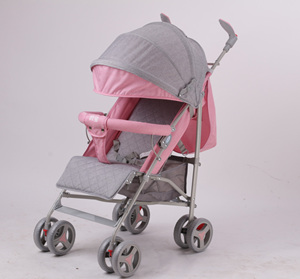 Poussette légère à double poignées pour bébé poussette pliante de taille compacte - Product Image 2