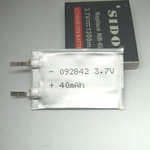 Ультратонкий 102323 PL012323 1 мм толстый литий-ионный полимерный аккумулятор 30 мАч 25 мАч 3,7 В маленький Липовой аккумулятор 012323 - Product Image 3