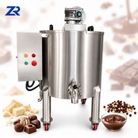 Cuve de stockage de chocolat industrielle électrique de 500 L avec agitateur et contrôle automatique de la température