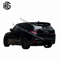 Accessoires de voiture Kit de carrosserie Facelift pour Range Rover Sport 2013-2017 Conversion en kit de carrosserie de capot de pare-chocs de style SVR