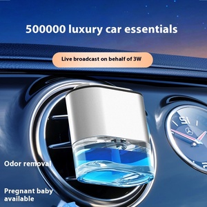 Diffuseur de parfum pour voiture miniature en métal liquide, clip de ventilation personnalisé, flacon de parfum vide, luxe, écologique, longue durée - Product Image 4