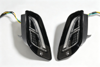 Lampu Sein LED Depan E-MARK JPA VIRTU untuk Skuter Piaggio VESPA SPRINT Primavera 150 LX 125 S125