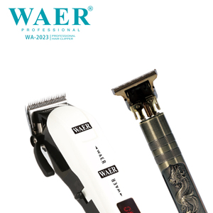 WAER Ensemble de tondeuses électriques sans fil professionnelles élégantes, lames en acier inoxydable, longue durée de vie de la batterie, rechargeables, pour usage en salon de coiffure - Product Image 4
