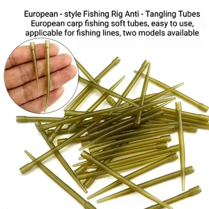 Équipement <span class=keywords><strong>de</strong></span> pêche à la carpe 58cmmAnti-Tangle tuyau en acier inoxydable manchon <span class=keywords><strong>de</strong></span> <span class=keywords><strong>tube</strong></span> dur connecteur accessoires pour rivière <span class=keywords><strong>de</strong></span> pêche en eau douce - Product Image 3