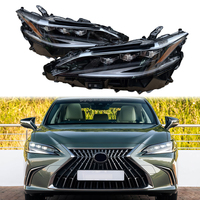 Phares automatiques pour Lexus ES200 ES250 ES260 ES300 2018-2024, ensemble de phares LED à triple lentille, accessoires d'éclairage automobile