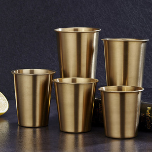 Drinkware Nước Kim Loại bia ly UG 350ml bia Mug <span class=keywords><strong>Stackable</strong></span> 304 thép không gỉ bức tường duy nhất cho trẻ em cà phê rượu vang cốc cốc - Product Image 6