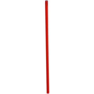 7.75\" Jumbo <b>Red</b> Biodegradable <b>Paper</b> Straws 10 Packs Per Carton-Polypropylene for Beverages & Drinks for Parties Printed Logo - Product Image 1