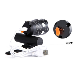 Inteligente bicicleta luz de la cola de la montaña T6 enfoque faro impermeable luz de aluminio de aleación de luz fuerte - Product Image 4