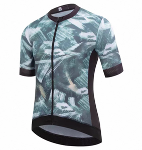 Maillot <span class=keywords><strong>de</strong></span> cyclisme unisexe à manches courtes, respirant, <span class=keywords><strong>de</strong></span> qualité supérieure, vente en gros, logo personnalisé haut <span class=keywords><strong>de</strong></span> gamme pour les événements <span class=keywords><strong>de</strong></span> <span class=keywords><strong>course</strong></span>, les trajets quotidiens - Product Image 3