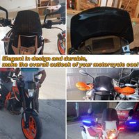 Accesorios para Motocicletas XXUN, Parabrisas, Deflector de Viento para KTM Duke 690 Duke 690 R 2008-2019