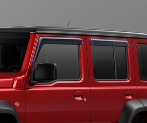 Cho Suzuki Jimny XL 5 cửa Wagon cửa Visor Slim dòng thời tiết lá chắn thiết lập cửa sổ Visor 4 cái jimny 5 cửa phụ kiện - Product Image 3
