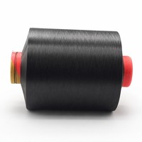 Hilo de Nailon Teñido en Solución DTY, Hilo Teñido en Masa, Hilo Texturizado de Color para Tejido de Calcetería