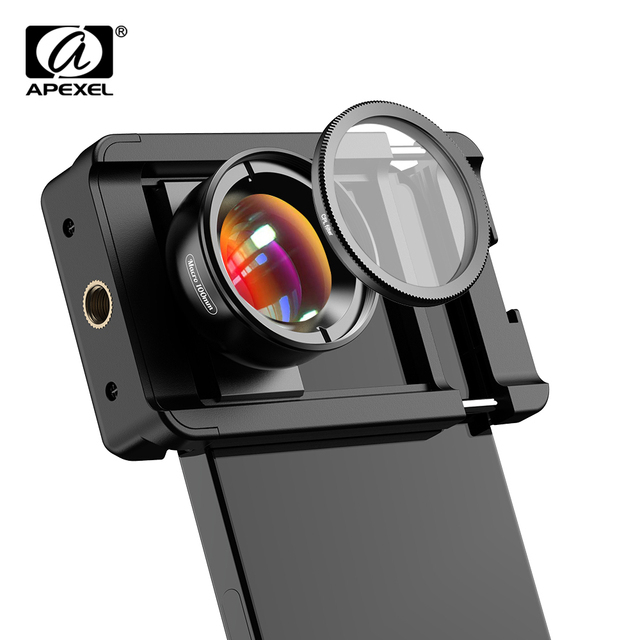 For 100mm Macro Lens Kit CPL for iPhone 15 Pro Max Mobile Phone HD Insect Floral Jewelry External Lens Business/Luxury Design