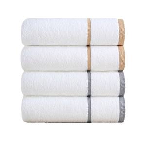 Ensemble de serviettes de bain en coton antimicrobien écologique de luxe, couleur unie, douces et absorbantes, pour hôtel et <span class=keywords><strong>spa</strong></span>, comprenant des serviettes pour <span class=keywords><strong>les</strong></span> mains et le visage - Product Image 1