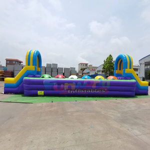 Outdoor carnival party kids and adults interactive sports jeux gonflables <b>inflatable</b> big baller <b>games</b> - Product Image 3