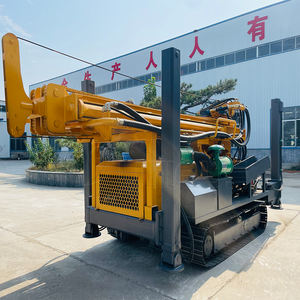 Plataforma de Perforación de Pozos de Agua de 450 m de Profundidad, Totalmente Hidráulica, UY450, Montada sobre Orugas, con Motor Diésel, Caja de Cambios, Bomba y Motor - Product Image 4