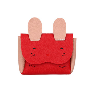 2025 Mädchen Nette Umhängetasche Neues Design Kleinkind Baby Cartoon Bunny PU Umhängetaschen Umhängetasche Geldbörse für Kinder - Product Image 5