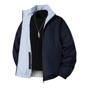 Chaqueta de Hombre con Logotipo Personalizado, Estilo Simple, Nueva Colección Primavera-Otoño, para Deportes al Aire Libre, Holgada, Estilo Coreano, Cómoda y Fresca - Product Image 1